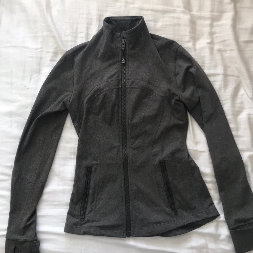 Grey Lululemon Zip Up